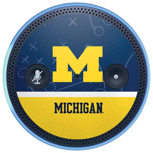 University of Michigan Jersey Split Amazon Echo Skin