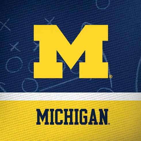 University of Michigan Jersey Split Amazon Echo Skin