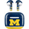 University of Michigan Jersey Split Apple AirPods (3rd Gen 2021) Skin
