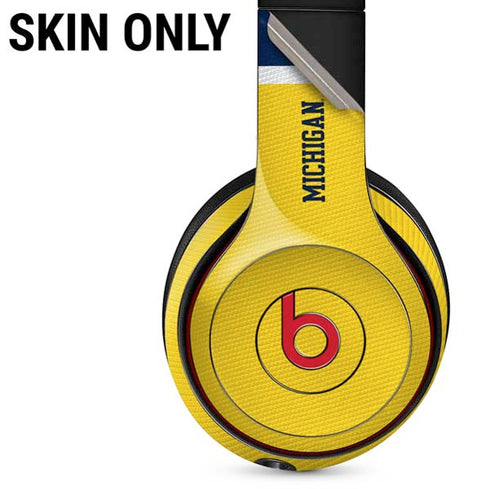 University of Michigan Jersey Split Beats Solo 3 Wireless Skin