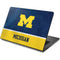 University of Michigan Jersey Split Dell Chromebook Skin
