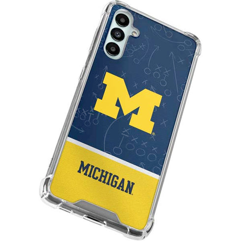University of Michigan Jersey Split Gabb Phone 4 Clear Case