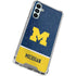University of Michigan Jersey Split Galaxy A14 5G Clear Case