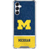 University of Michigan Jersey Split Galaxy A15 5G Clear Case