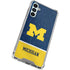 University of Michigan Jersey Split Galaxy A15 5G Clear Case