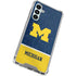 University of Michigan Jersey Split Galaxy A16 5G Clear Case