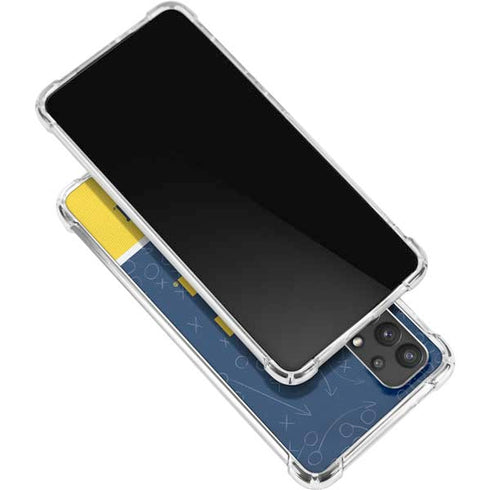 University of Michigan Jersey Split Galaxy A32 5G Clear Case