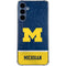 University of Michigan Jersey Split Galaxy A35 5G Clear Case