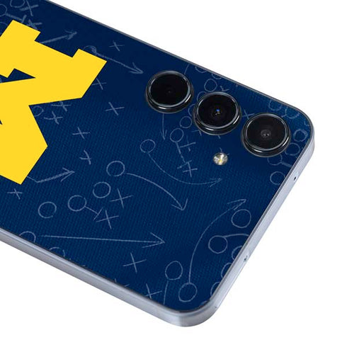 University of Michigan Jersey Split Galaxy A35 5G Skin