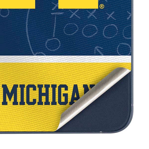 University of Michigan Jersey Split Galaxy A35 5G Skin