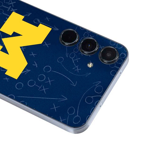 University of Michigan Jersey Split Galaxy A36 5G Skin