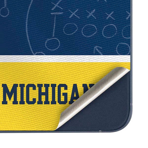 University of Michigan Jersey Split Galaxy A36 5G Skin