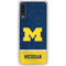 University of Michigan Jersey Split Galaxy A50 Clear Case