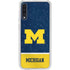 University of Michigan Jersey Split Galaxy A50 Clear Case