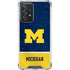 University of Michigan Jersey Split Galaxy A52 5G Clear Case