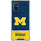 University of Michigan Jersey Split Galaxy A71 5G Clear Case