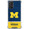 University of Michigan Jersey Split Galaxy A72 5G Clear Case