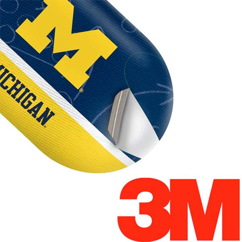 University of Michigan Jersey Split Galaxy Buds Plus Skin