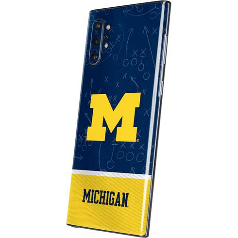 University of Michigan Jersey Split Galaxy Note 10 Plus Skin