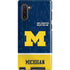 University of Michigan Jersey Split Galaxy Cases