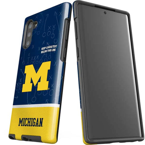 University of Michigan Jersey Split Galaxy Note 10 Pro Case