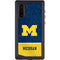 University of Michigan Jersey Split Galaxy Note 10 Waterproof Case