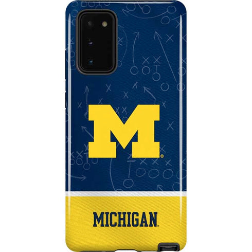 University of Michigan Jersey Split Galaxy Note20 5G Pro Case