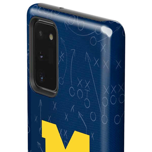 University of Michigan Jersey Split Galaxy Note20 5G Pro Case