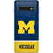 University of Michigan Jersey Split Galaxy S10 Skin