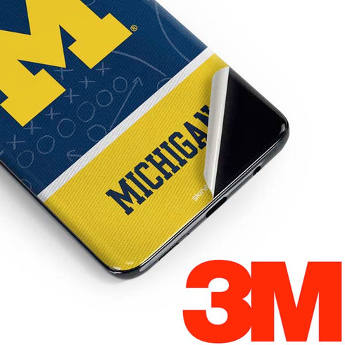University of Michigan Jersey Split Galaxy S10 Skin