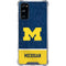 University of Michigan Jersey Split Galaxy S20 FE Clear Case