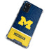 University of Michigan Jersey Split Galaxy S20 FE Clear Case
