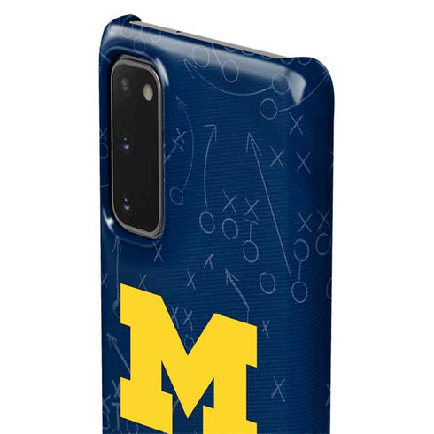 University of Michigan Jersey Split Galaxy S20 Lite Case
