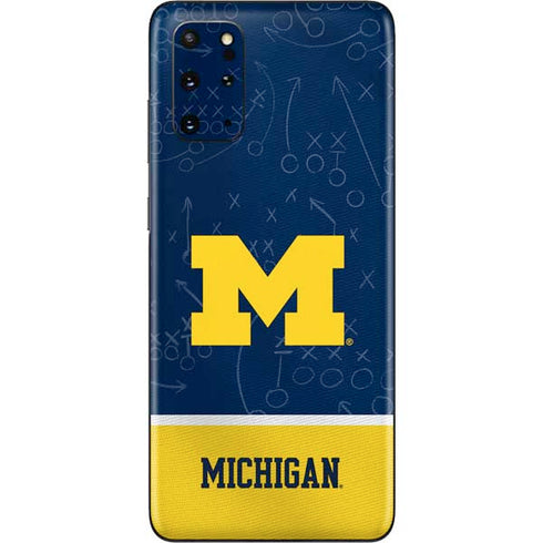 University of Michigan Jersey Split Galaxy S20 Plus Skin