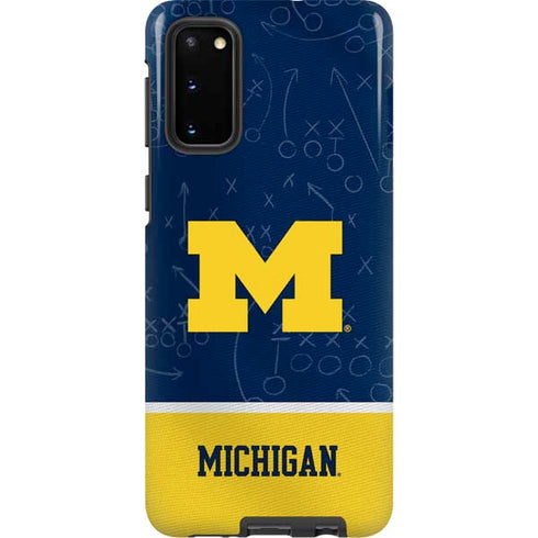 University of Michigan Jersey Split Galaxy S20 Pro Case