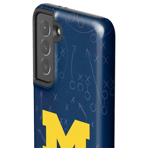 University of Michigan Jersey Split Galaxy S21 5G Pro Case