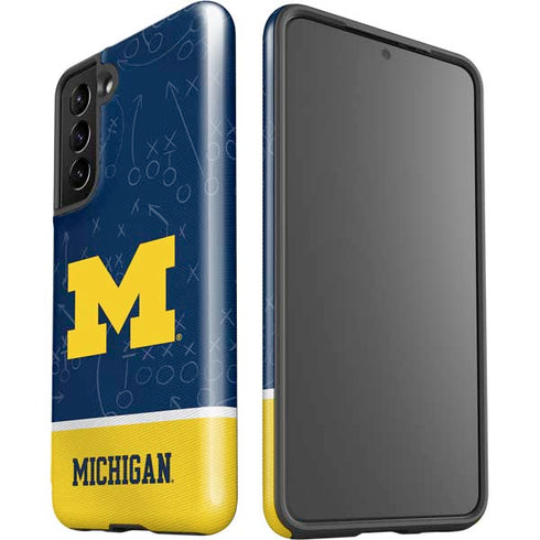 University of Michigan Jersey Split Galaxy S21 5G Pro Case