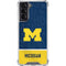 University of Michigan Jersey Split Galaxy S22 Clear Case