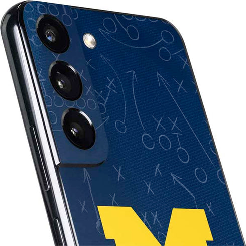 University of Michigan Jersey Split Galaxy S22 Plus Skin