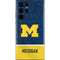 University of Michigan Jersey Split Galaxy S22 Ultra Skin
