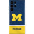 University of Michigan Jersey Split Galaxy S22 Ultra Skin
