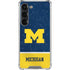 University of Michigan Jersey Split Galaxy S23 Clear Case