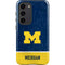 University of Michigan Jersey Split Galaxy S23 Pro Case