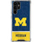 University of Michigan Jersey Split Galaxy S23 Ultra Clear Case