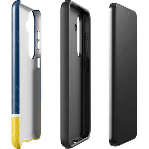 University of Michigan Jersey Split Galaxy S25 Impact Case