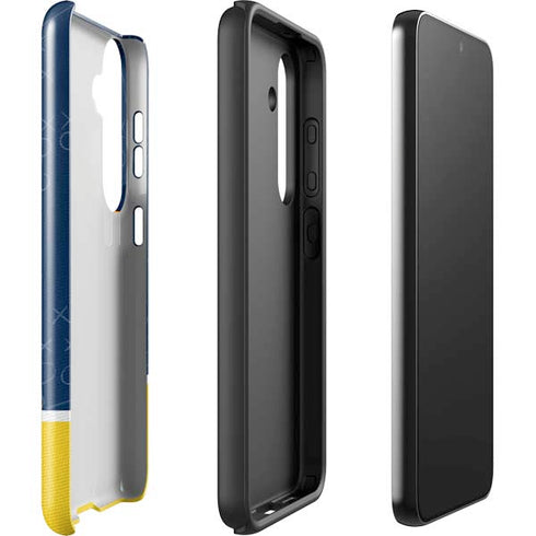 University of Michigan Jersey Split Galaxy S25 Plus Impact Case