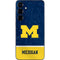 University of Michigan Jersey Split Galaxy S25 Plus Skin