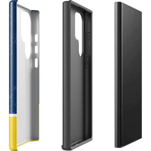 University of Michigan Jersey Split Galaxy S24 Ultra Impact Case