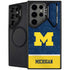 University of Michigan Jersey Split Galaxy Cases