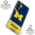 University of Michigan Jersey Split Galaxy S26 Clear Case